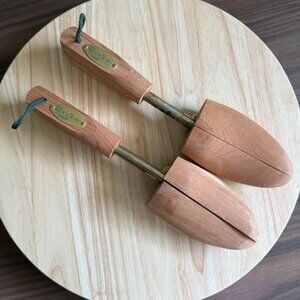 Vintage Woodlore Large Adjustable Cedar Shoe Trees USA